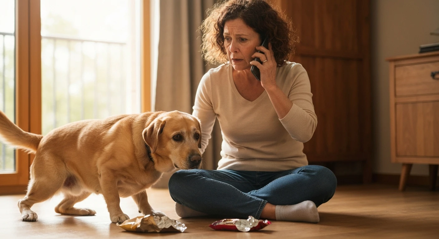 Mon chien a mange du chocolat : que faire en urgence