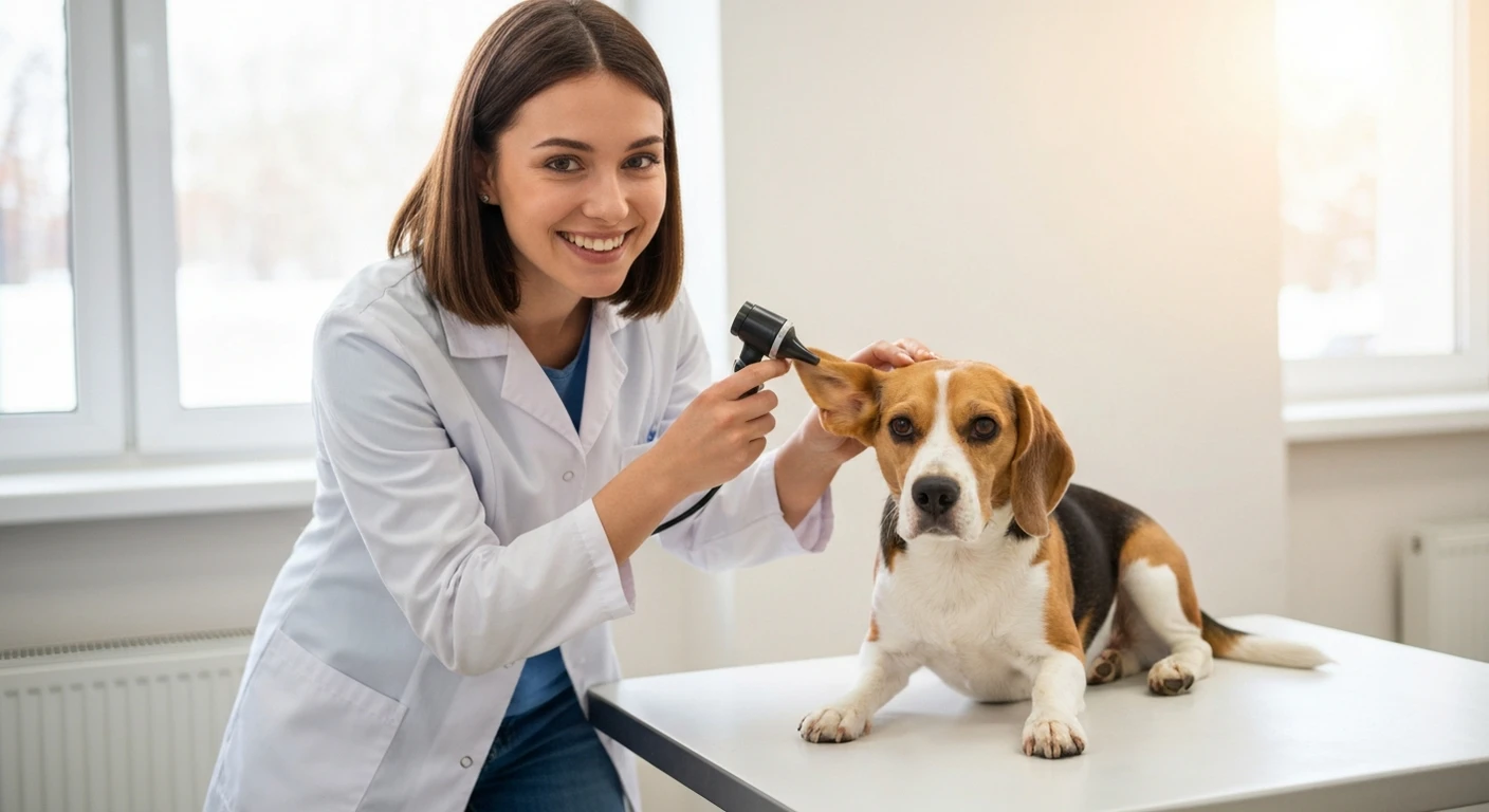 Otite du chien : symptomes, traitement et prevention
